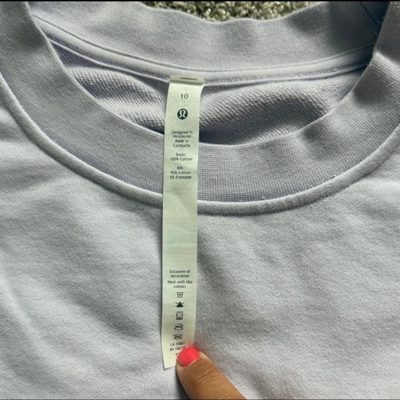 LULULEMON PERFECTLY OVERSIZE CREWNECK SWEATER 💜 - Picture 5 of 6